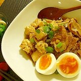 すじこん簡単アレンジ☆ピリ辛肉豆腐♪